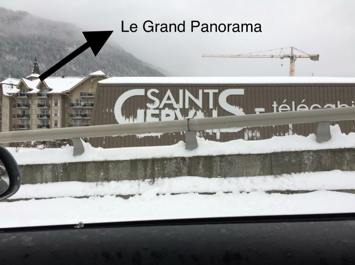Le Grand Panorama 5 Etage Balcon Vue Sur La Montagne Διαμέρισμα Saint-Gervais-les-Bains Εξωτερικό φωτογραφία